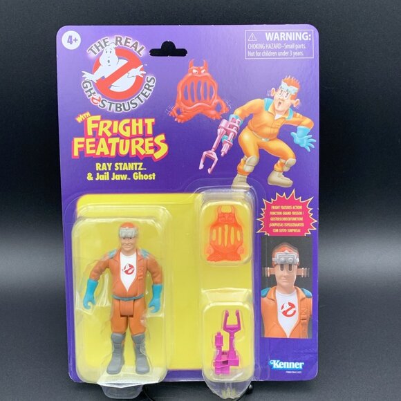 The Real Ghostbusters Kenner 2024 Fright Features Ray Stantz & Jail Jaw Ghost - Picture 1 of 7